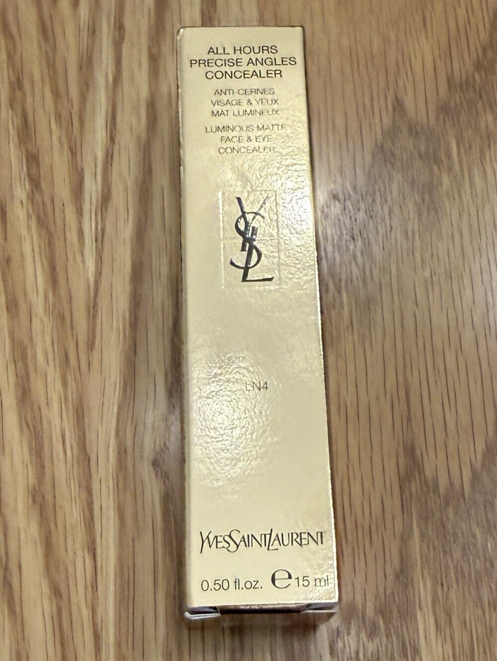 YSL All Hours Precise Angles Concealer LN4 15ml 0.5oz New In Box Authentic Full